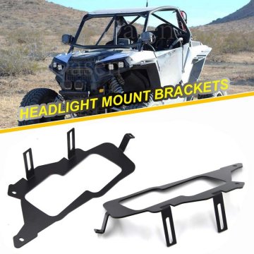 LED Light Cube Mount Brackets Compatible with 2014-2021 Polaris RZR 900 1000 TURBO RI