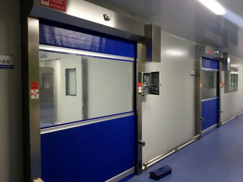 PVC Fast Remote Control Rolling up Doors