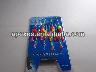 MP04A7 8PCS Floating Bobber Set