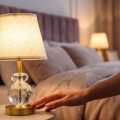 Cordless Glass Orb Lamp Multi-Color Bedside Accent