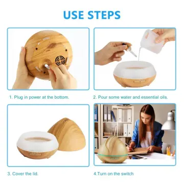 400ml Wooden Ultrasonic Diffuser