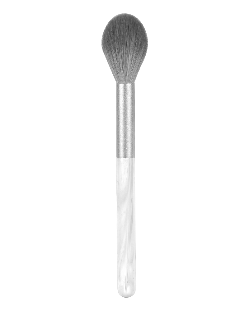 Brosse de maquillage de brosse à rougissement de fibre synthétique