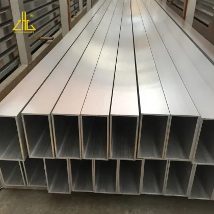 Guangdong Zhonglian Aluminium Profiles Co Ltd - 130mm Aluminium Square Tube