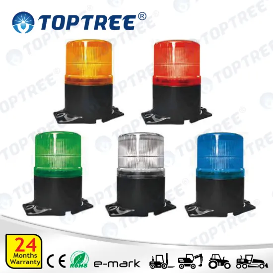 mini 80v warning lamp led rotating beacon light with magnet and cigarette lighter