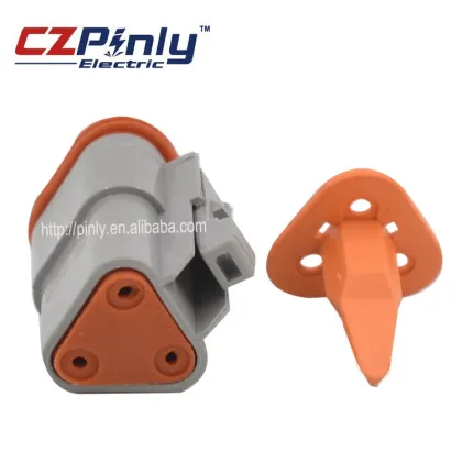 Female Waterproof 3 Pins Deutsch Automotive Connector Plug DT06-3S