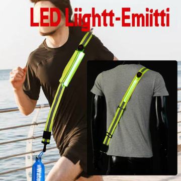 Correia cruzada de gancho emissor de luz LED