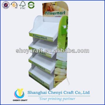 wholesale factory price floor stand paper shoe display stands