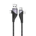 4-i-1 5A USB Type-C snabb laddningskabel