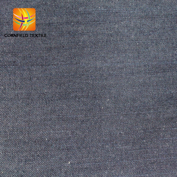 Cotton polyester for jeans denim fabric
