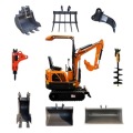 EPA Tier 4 Mini Excavator con motor Yanmar