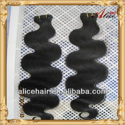 Cheap price indian curly hair weave