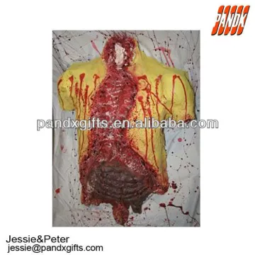 HALLOWEEN BLOODY OPEN CHEST/HALLOWEEN DECORATION