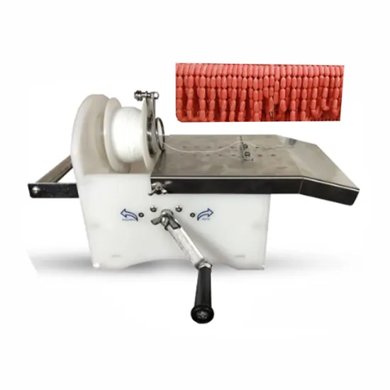 Popular PP 304 Stainless Steel Sausage Linking Machine