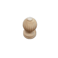 Globular Newel Post Cap Wooden untuk Pangsapuri Moden