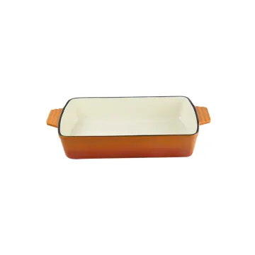 Cast Iron Roasting Baking Tray Dish