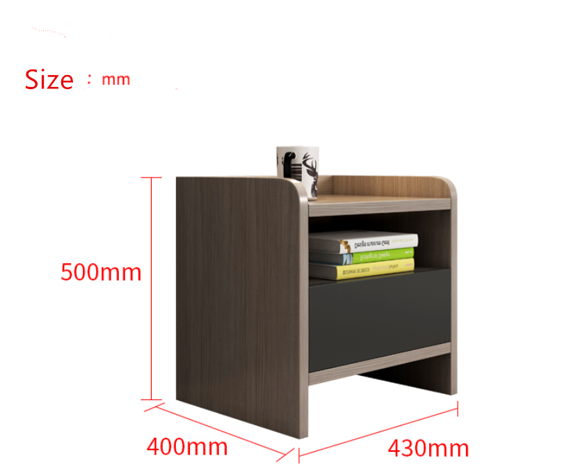 Einfacher billiger PB/MDF -Nachtstand