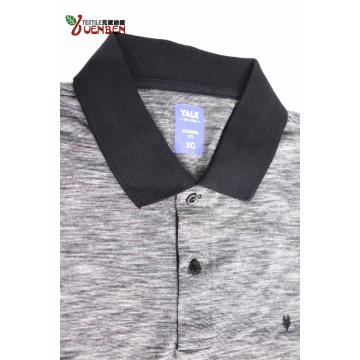 Polo YD Slub pour hommes avec patte normale