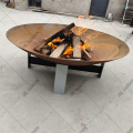 Antique Garden Corten Steel Fire Pit