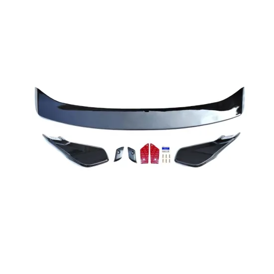 ABS Plastic Rear Spoiler Trunk Boot Lip Trim for Honda Civic 2022