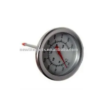 Oven thermometer pin type temperature gauge