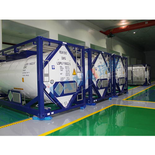 PTFE Lined Isotank for Storage of Sulfuric Acid