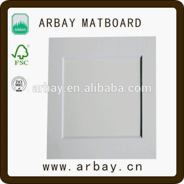 best precut or uncut acid-free matboard/mounting board/precut paper matboard