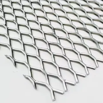 Expanded Aluminum Metal Mesh for Decorative Facade Cladding