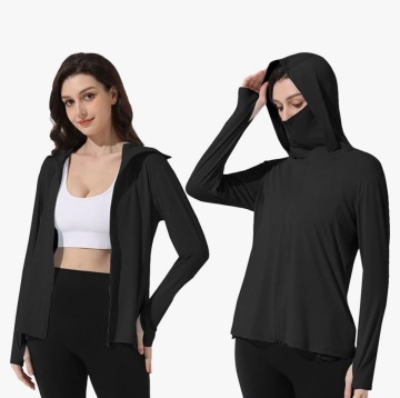 Women's UPF 50+ Sun Jacket with Zipper Pocket