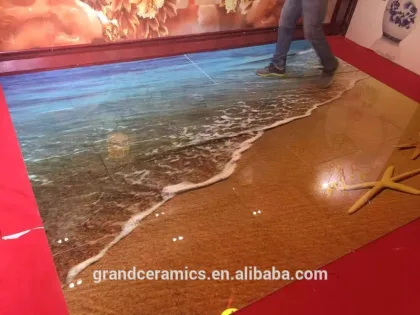 3d ink jet red color ceramics red color floor ceramics