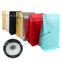 Coffee Bags with Valve and Zipper
