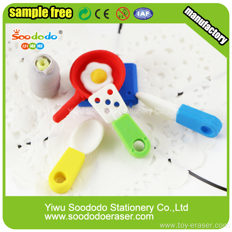 Kitchen Erasers For Promotional Gift