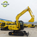 8Ton Crawler Backhoe Excavator With Yanmar Engine