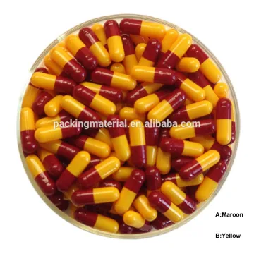 size000 Colorful enteric gelatin coated empty capsule size 00