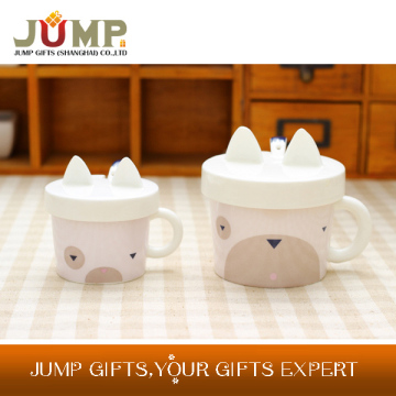 Top quality ceramic mug,hot sale new creative animal ceramic mug