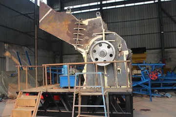 Metal Scrap Briquette Breaker Recycling Machine