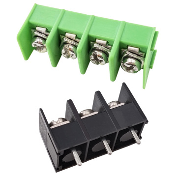 Hochwertiger grüner Strom-Barriere-Anschlussblock, 300 V, 20 A, Barriere-Klemmenblock, Spleiß nach Belieben