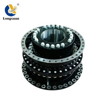 Semi-direct drive wind turbine high-speed shaft coupling
