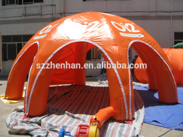 globle sale high quality inflatable advertising tent/inflatable 6-leg show tent