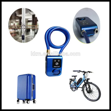 Easy to use wireless smart home lock, remote control alarm lock for door