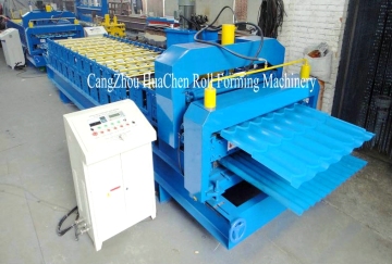 Trapezoid sheet bending Roofing Tiles IBR Roof Sheet Rolling Mill