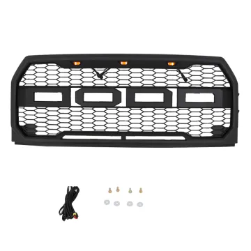 China Wholesale Gray Front Grille Fit for Ford F150 2015-2017