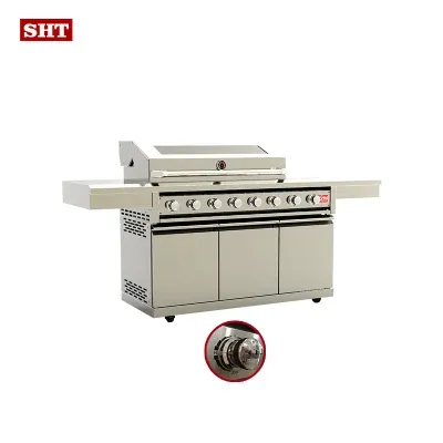 China Wholesale Cheap Outdoor Kitchen Stainless Steel Gas BBQ Grill