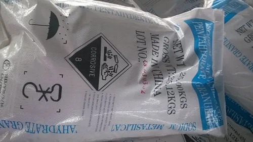 Metal Treatment Chemicals Sodium Metasilicate Pentahydrate
