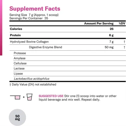 Multi Collagen Peptides Unflavored Collagen Peptides Powder