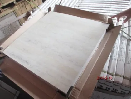 Ceramic tile quality control in Asia