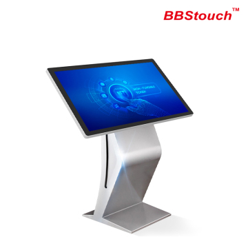 55" Floor Stand Touch Screen Query Kiosk