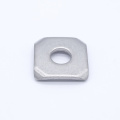 Square washers Zinc plated