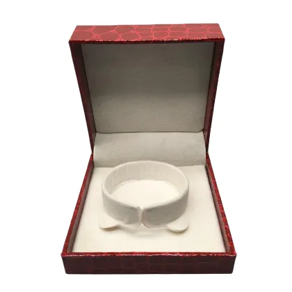 Right Angle Gold Jewelry Bracelet Box