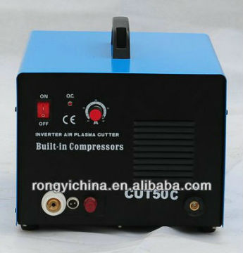 Wholesale Rongyi CUT50C New Mini Inverter Mosfet DC Air Plasma Cutter With Buit-in Air Compressor