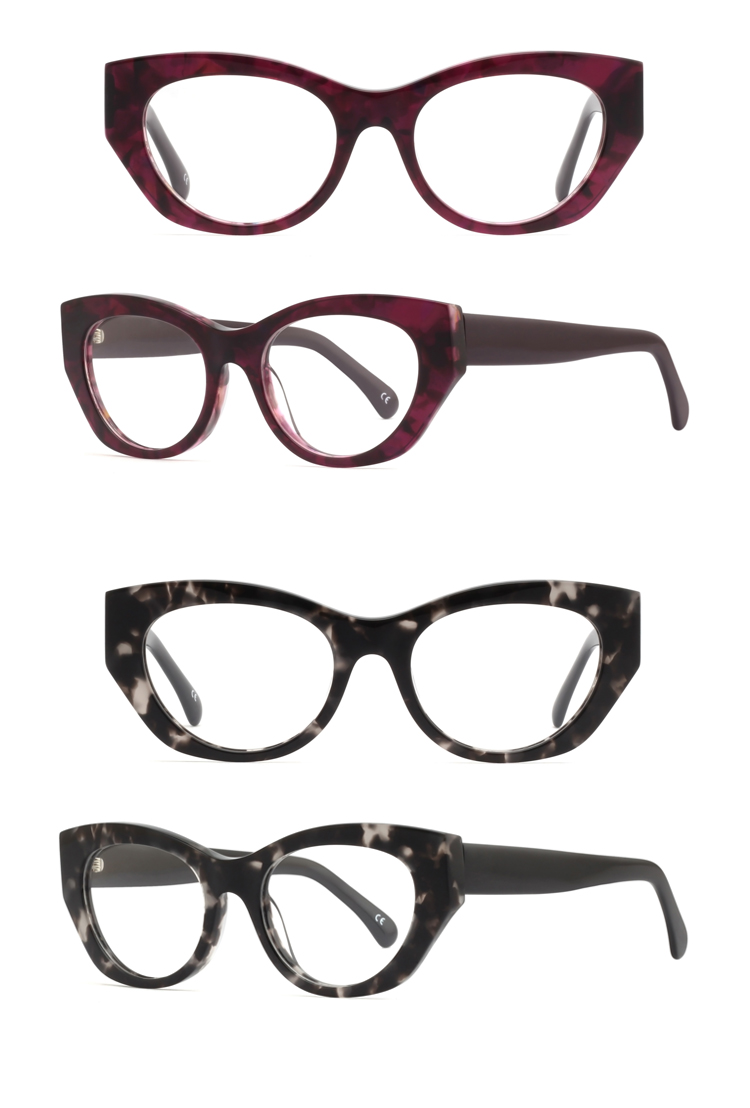 Fashion Women Luxury Acetate Optical Glasses Frame